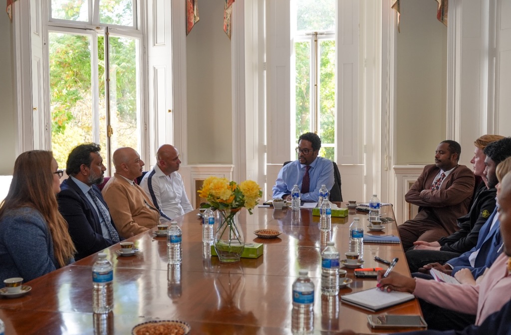 Illustrative photograph of a meeting